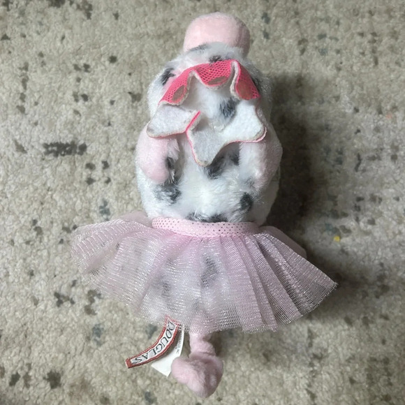 Douglas Cuddle Toys Loretta Balleria Pig Spotted Piglet Tutu Lovey Plush - Picture 4 of 7